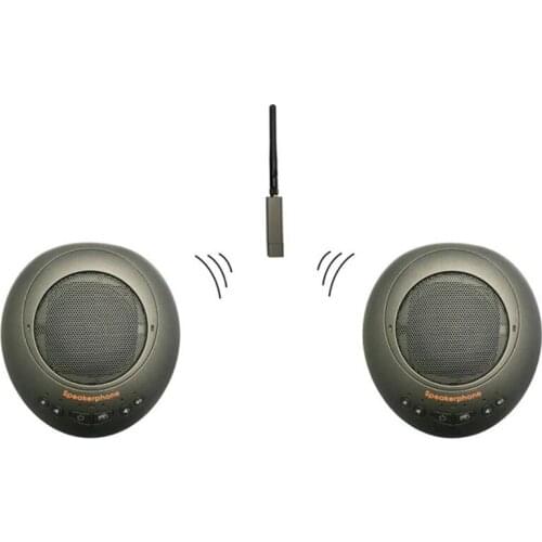 Dual chatpod Video conference microphone Wireless microphone Portable Speaker for Conference Room USB microphone