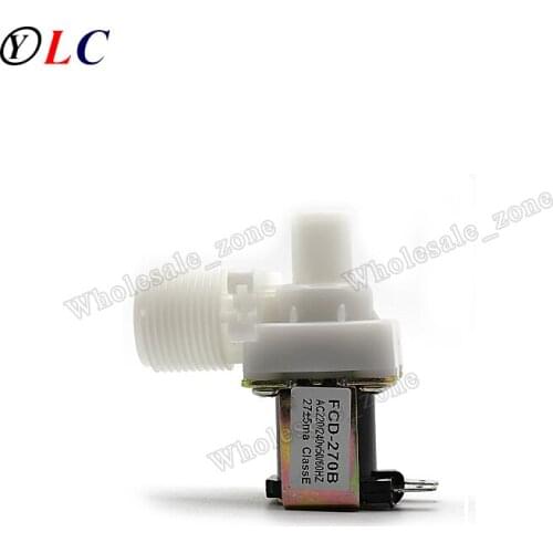 3/4" N/C inflow Water Electric Solenoid Valve AC110V Normall Closed for Washing Machine