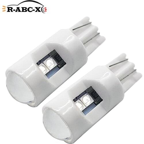 RUIANDSION 2 Pcs 8Leds 3030SMD W5W 194 T10 Car Clearance Lamp Wedge Dome Lights 12V Ice Blue Green 6000K 3000K Pink Amber Red