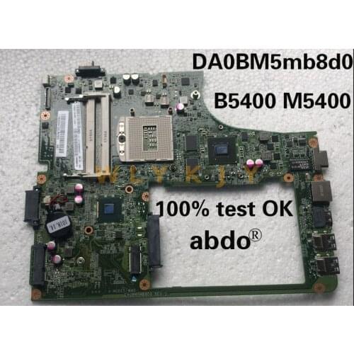 DA0BM5MB8D0 motherboard for Lenovo B5400 M5400 notebook motherboard PGA947 HM87 GT720 / GT820 2G DDR3 100% test work
