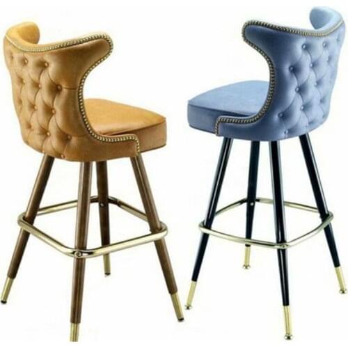 Custom furniture simple modern fashion high-end hotel bar chair