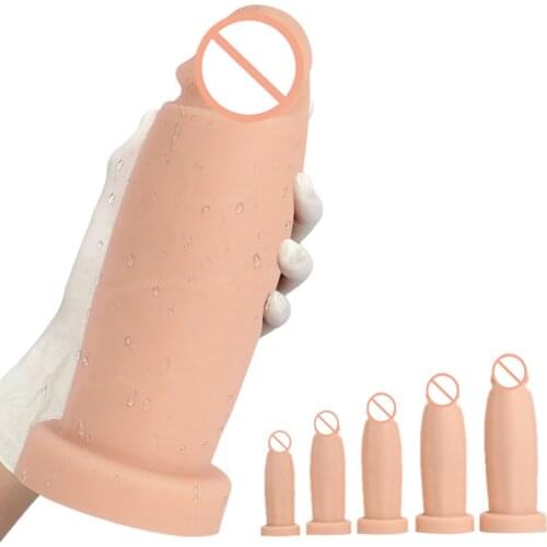 Lifelure Huge Anal Plug Realistic Dildo bdsm Toy Sex Toys G-Spot Stimulate For Adult Games Butt Plug Anal Dilator Vaginal Balls