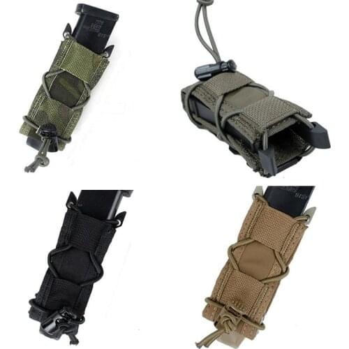 New Single 9MM Mag Pouch Tactical Black Molle Mag Pouch TMC3363