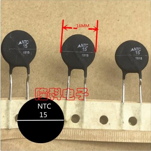 Original new 100% B57238S150M51 NTC15 power thermistor 15Ohm 15D-16 4.4A 16MM (Inductor)