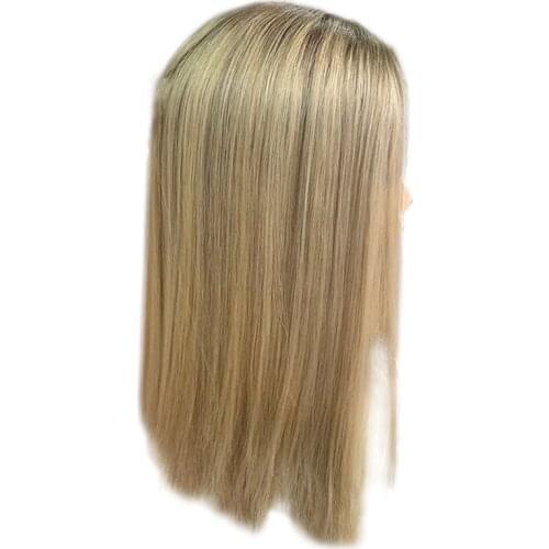 Tsingtaowigs Custom made European virgin hair unprocessed hair Straight jewish wig Best Sheitels wigs free shipping