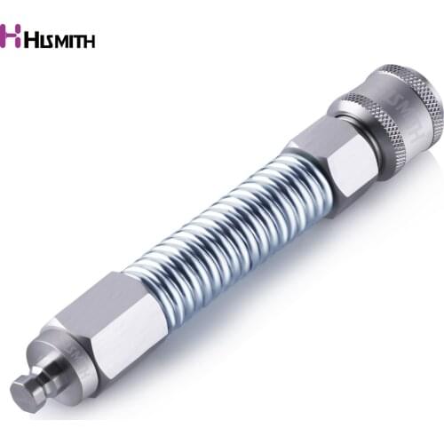 Hismith 4.3" Spring Extender for Hismith Premium Sex Machine adapter KlicLok System Antioxidant Technology Spring Extension rod