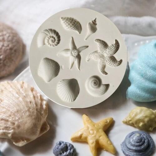 Sea star Silicone Mold Fondant Cake Mold Cake Decorating Tools Chocolate Gumpaste Mold Sugar Craft Mold