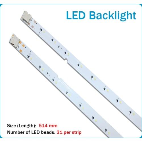 LED Backlight Lamp strip For Samsung louvre 49" 160616 Un49k5300 UE49K5100AK CY-FK049BNEV3H BN95-03721A
