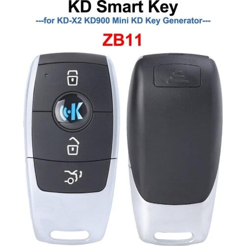 KEYDIY ZB11 KD Smart Remote Key Universal KD Auto Car Key Fob for KD-X2 Key Generator, ZB11-3 Fits More than 2000 Models