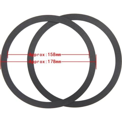 2Pcs/Pair 1/2/3/4/5/6/7/8/9/10/11/12 Inch Universal EVA Foam Speaker Shell Sealing Ring for KTV Sponge Edge Woofer Repair