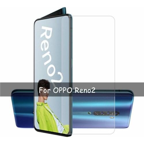 2pcs Tempered Glass For Oppo Reno2 Screen Protector 9H Glass For Oppo Reno2 Anti-scratch Protective Glass Reno2 Film 6.5"