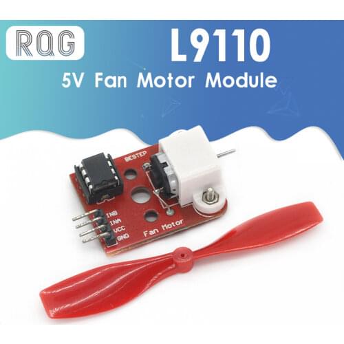 5V L9110 Fan Motor Module Fan Propeller Firefighting Robot For Arduino DIY
