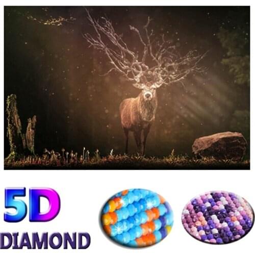5D Diamond painting Gorilla Full Round Diamond embroidery animal Cross stitch Beauty fairy 3d Round Diamond mosaic