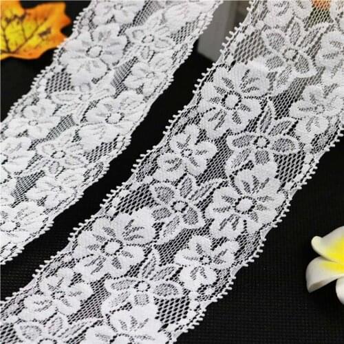 67mm 5yard Lace Ribbon Lace Trim Wedding Decoration Handcrafted Embroidered Sewing DIY Material Tablecloth decorative lace