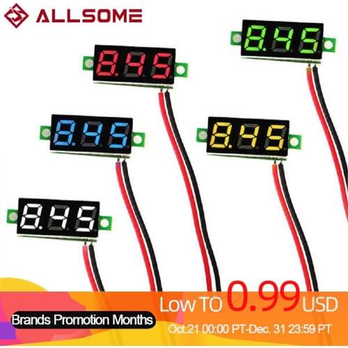 Вольтметры Allsome China At AliExpress