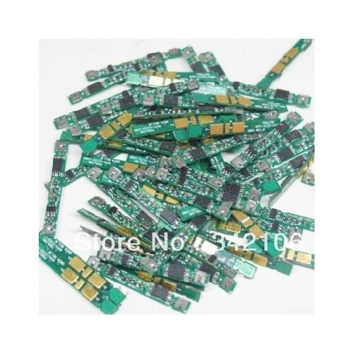 Free Shipping! 10pcs 3.7v-4.2v lithium battery protection board an elongated string protection board module sensor