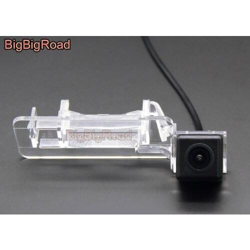 BigBigRoad Car Rear View Parking Camera For Mercedes Benz MB Smart Fortwo Smart ED W451 2007-2015 2016 2017 2018 Night Vision