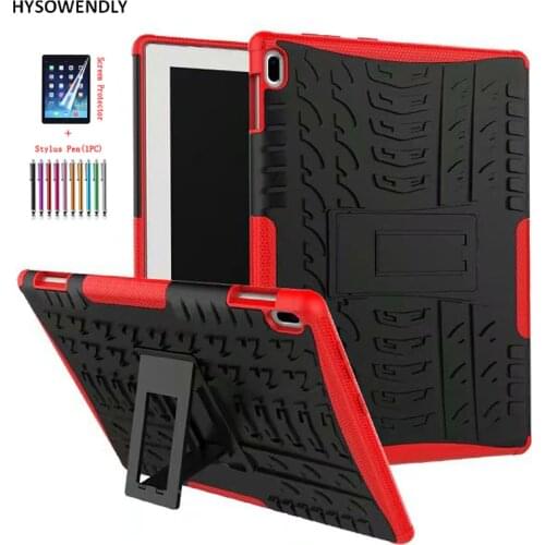 Tablet Case For Lenovo TAB4 Tab 4 10 TB-X304L TB-X304F TB-X304N 10.0" Armor Rugged Hard PC+ TPU Protection +Screen Protector+Pen