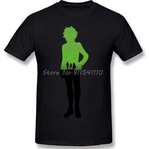 Men Anime Seraph of the End Dark Fantasy Anime Series T-Shirt Yuichiro Hyakuya - Silhouette Pure Cotton Tees Harajuku TShirt