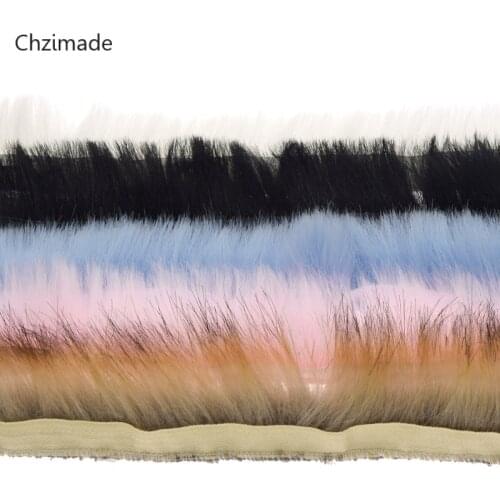 Lychee Life 1 Yard Artificial Fur Trim Tapes Fluffy Trimming Costume Decor Sewing Bags Clothing Accessories Craft