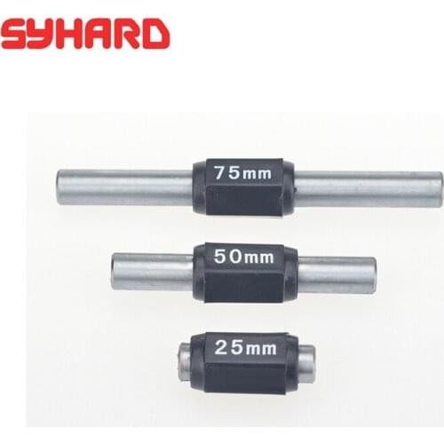 3 pcs/lot Out Diameter Micrometer Check Gauge Inspect Gauge 25mm 50mm 75mm 100mm Micrometer Reference Rod