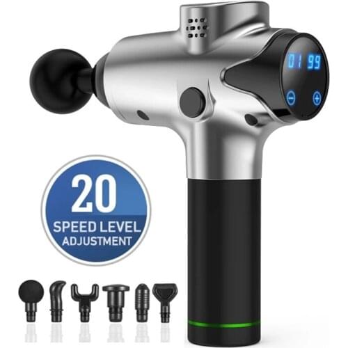 New Muscle Massage Gun Deep Tissue Massager Therapy Body Muscle Stimulation Pain Relief for EMS Pain Relaxation Fitness Shaping