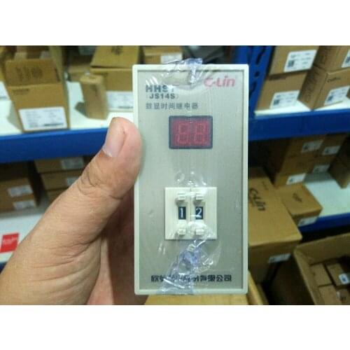 Brand new original authentic C-Lin HHS1(JS14S) Time Relay AC220V 99m 9.9s 99s