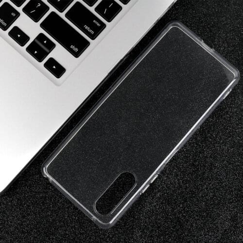 For Sony Xperia 10 II 2 10m2 Mark II MK II XQ-AU51 XQ-AU52 Transparent Silicon Case Phone Cover Case Etui