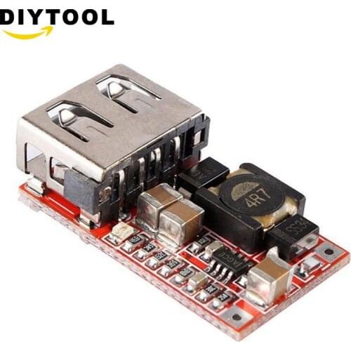 DC 6-24V 12V/24v to 5V USB Output Charger Step Down Power Module Mini DC-DC Step down Power Adjustable Buck Converter
