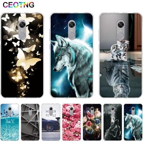 TPU Case For Xiaomi Redmi Note 4X 5.5 inch Case Back Phone Cover For Xiaomi Redmi Note 4 x Cover Soft Silicone Fundas Shells Bag