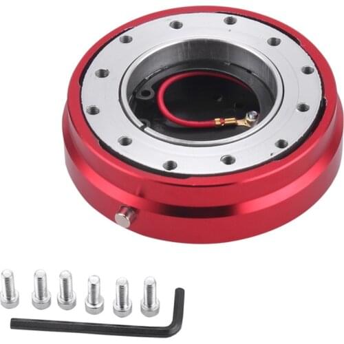 General-purpose Car Racing Ultra-thin With Safety Lock High-quality Modified Steering Wheel Quick Release Device