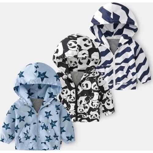 Spring Windbreaker for Girls Boy Camouflage Childrens' Jacket Baby Toddler Kids Coat Teen Child Bomber Coat