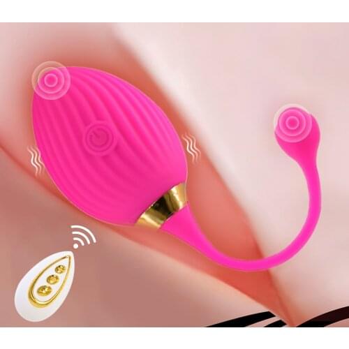 G-Spot Jump Egg Vibrator Vibrating Egg Silicone Wireless Remote Anal Clitoris Stimulation Sex Toys for Women Adult Products