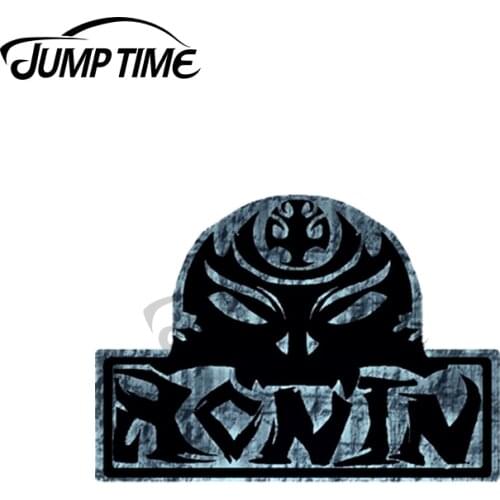 Jump Time 13 x 9.9cm For Way Of The Ronin Vinyl Car Sticker Custom Printing Laptop Windshield Occlusion Scratch Decals