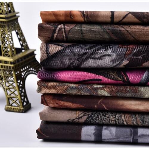48*155cm Outdoor Sports Waterproof and Wear-resistant Fabric SimulationJungle Camouflage Fabric for Tent Umbrella Bags Handmade
