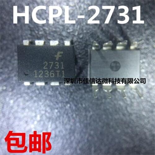 100% New Original 5pcs/lot High Quality HCPL2731 DIP-8 F2731 A2731 HCPL-2731