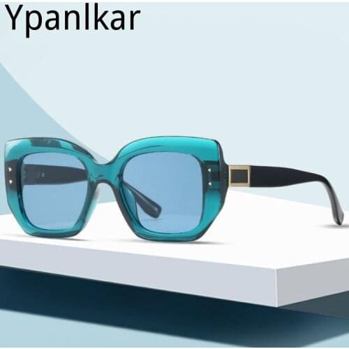 2021 Luxury Brand Designers Cat Eye Sunglasses Vintage Retro Female Sun Glasses For Women UV400 Eyewear