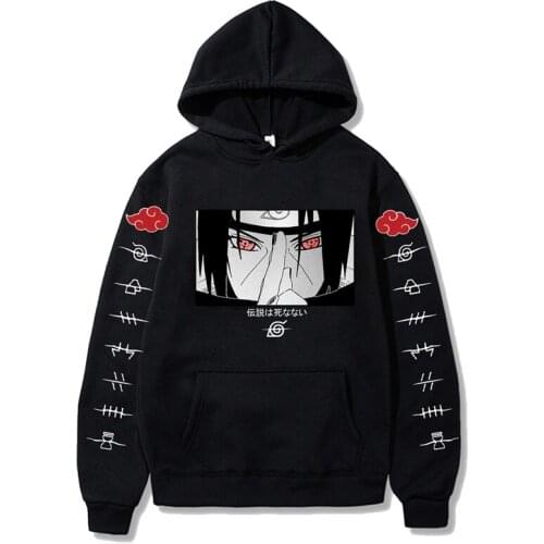 2021 Iadies Hoodie Sportswear Fashion Streetwear Itachi Pullover Sweatshirt Womens Fall/Winter Hip-Hop Hoodie Pullo
