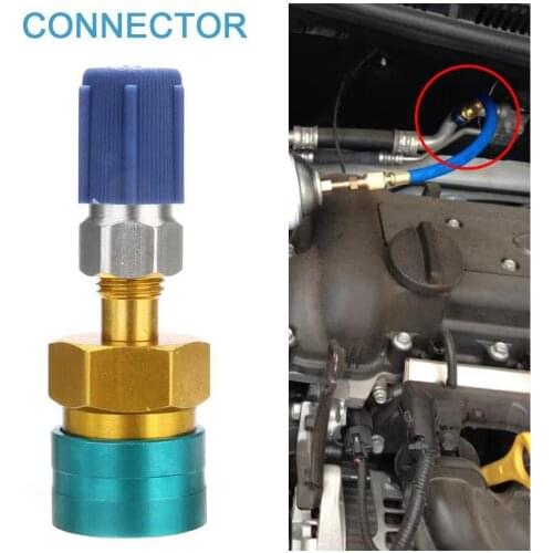Adapter Quick Fitting Coupler R1234YF Low Side Coupler To R134a Coupler Adapters Car Air-conditioning Fitting Car Accessory