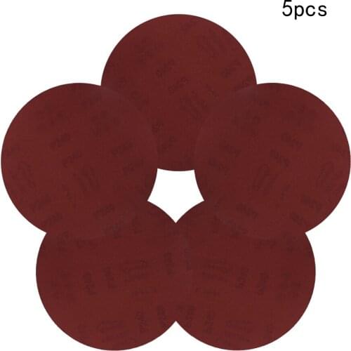 Utoolmart 5/10/15pcs Hot Gum Disc Sandpaper 225mm 9-inch Alumina Round Practical Abrasive Grinding Tools Grit 120/150/180/240