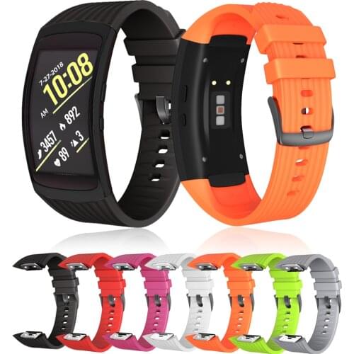 For Samsung Gear Fit 2 Pro Strap Smart Wrist Band for Gear fit2 Pro SM-R360 Watchband Bracelet Sport Straps Adjustable Siliicone