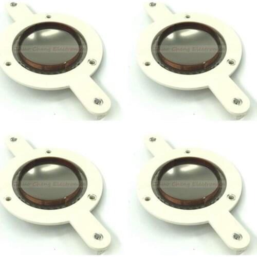 4PCS 44.4mm Tweeter Voice Coil Treble Titanium Diaphragm For 2418H 2418H-1 EON, G2, 10-918 Speaker Repairs