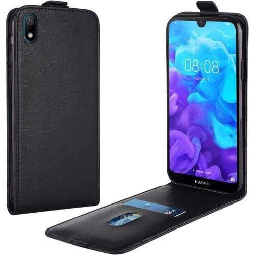 Flip Leather Case for Huawei Y5 2019 AMN-LX9 AMN-LX1 AMN-LX2 Vertical Cover for Y5 y5 2019 Case Phone Bag