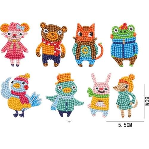 DIY 5D Diamond Painting Kits for Kids Nature Pattern 5D DIY Diamond Painting Stickers Paint By Number for Kid & Adult Beginner