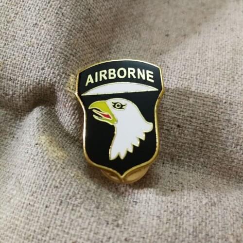 Newest EAGLE AIRBORNE PINS BROOCHES FOR US ARMY PINS OF CLOHING SHOES BAGS CLOTHING JACKET VEST BADGES HOOKERS BUCKLES
