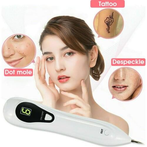 Newest Laser Plasma Pen Dark Spot Freckle Remover Machine Mole Tattoo Wart Tag Removal Pen For Face LCD Beauty Skin Care Tools