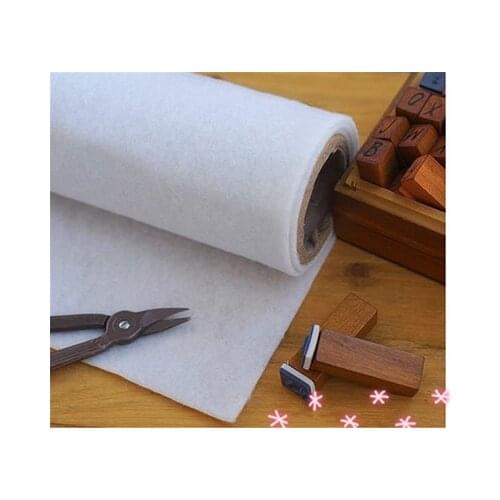 Tela Adhesiva Patchwork 200/300/400g Single Side Fabric Adhesive Cotton Batting Cream Interlining Filler Entretela Para Costura