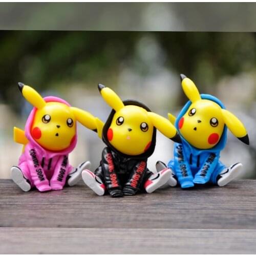 Japanese Anime Mini Kawaii Fashion Clothes Styling Action Figure Toys Desktop Decoration Doll Ornaments Collection Gift For Kids