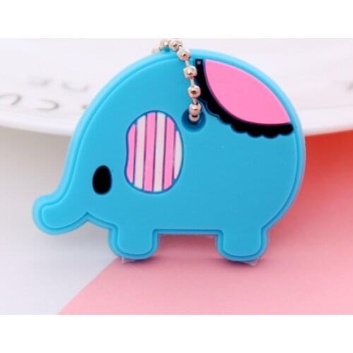1PC Cartoon Key Case Lovely Silicone Protective Cute Cover for Key Control Key Holder Protector Dust Cover Organizer Key Wallets