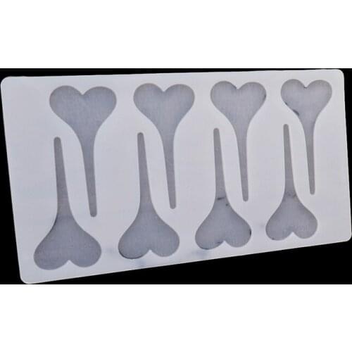 3D Heart Silicone Mold Baking Cake Decorating Cookie Ice Cream Chocolate Muffin Mold Wedding Cake Lace Mats Mold Easter Decor